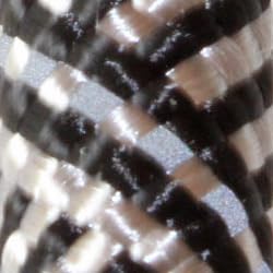 BAAPET 2/4/5/6 FT Dog Leash with Comfortable Padded Handle and Highly Reflective Threads for Small Medium and Large Dogs (5FT-1/2'', Black) - 1/2'' x 5 FT (18~120 lbs.) / Black Silver