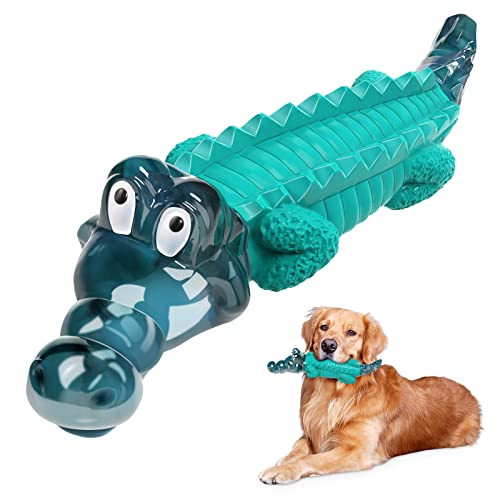 Jeefome Dog Toys for Aggressive Chewers - Tough,Indestructible Dog Chew Toys for Large, Medium,Small Breed to Keep Them Busy - Blue