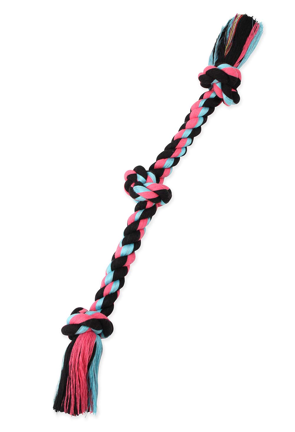 Tough Dog Rope Toys for Aggressive Chewers, Tough Tug of War Dog Toys for Large, Medium & Small Dogs – 5 Pack Including 2 Ropes & 3 Supplies