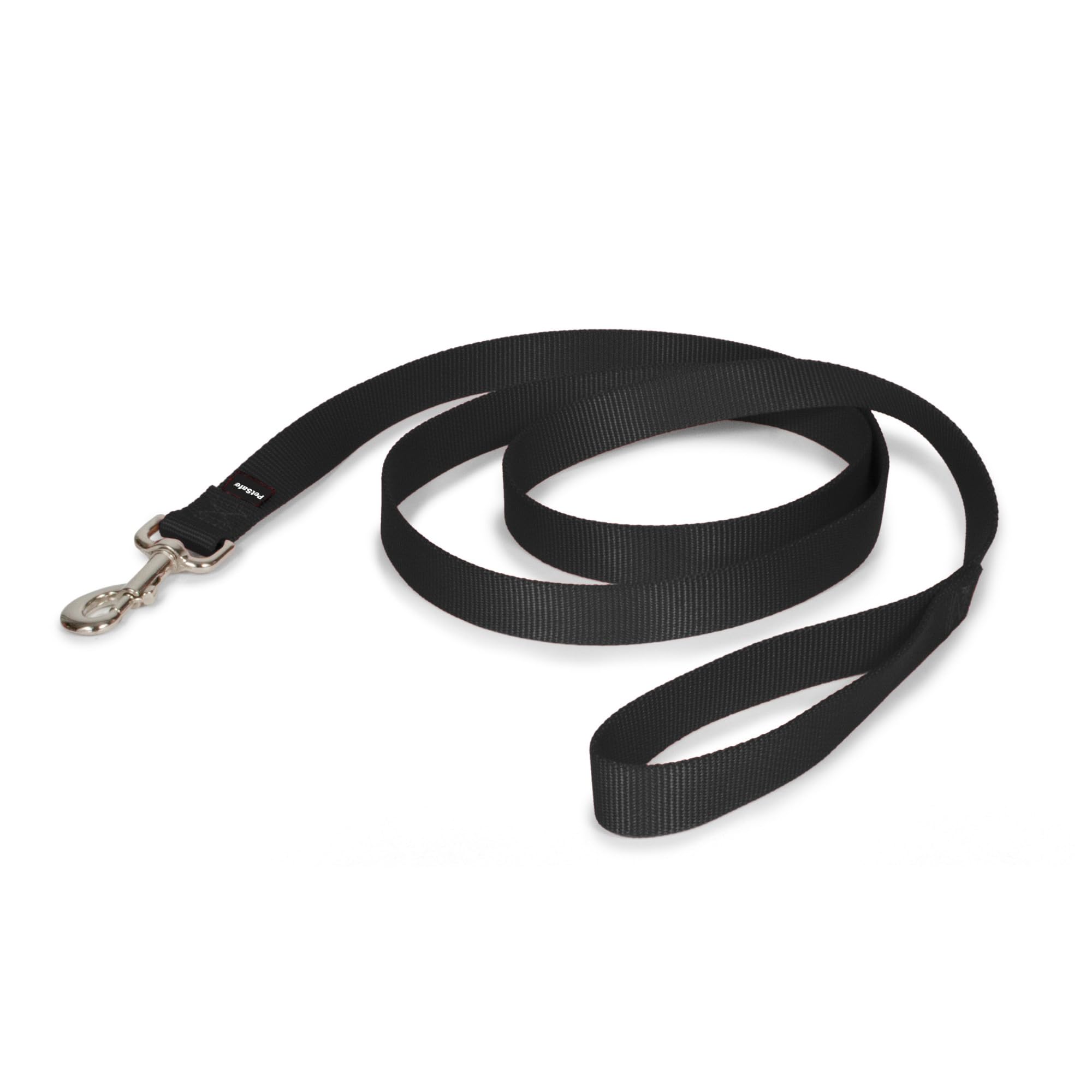 BAAPET 2/4/5/6 FT Dog Leash with Comfortable Padded Handle and Highly Reflective Threads for Small Medium and Large Dogs (5FT-1/2'', Black)