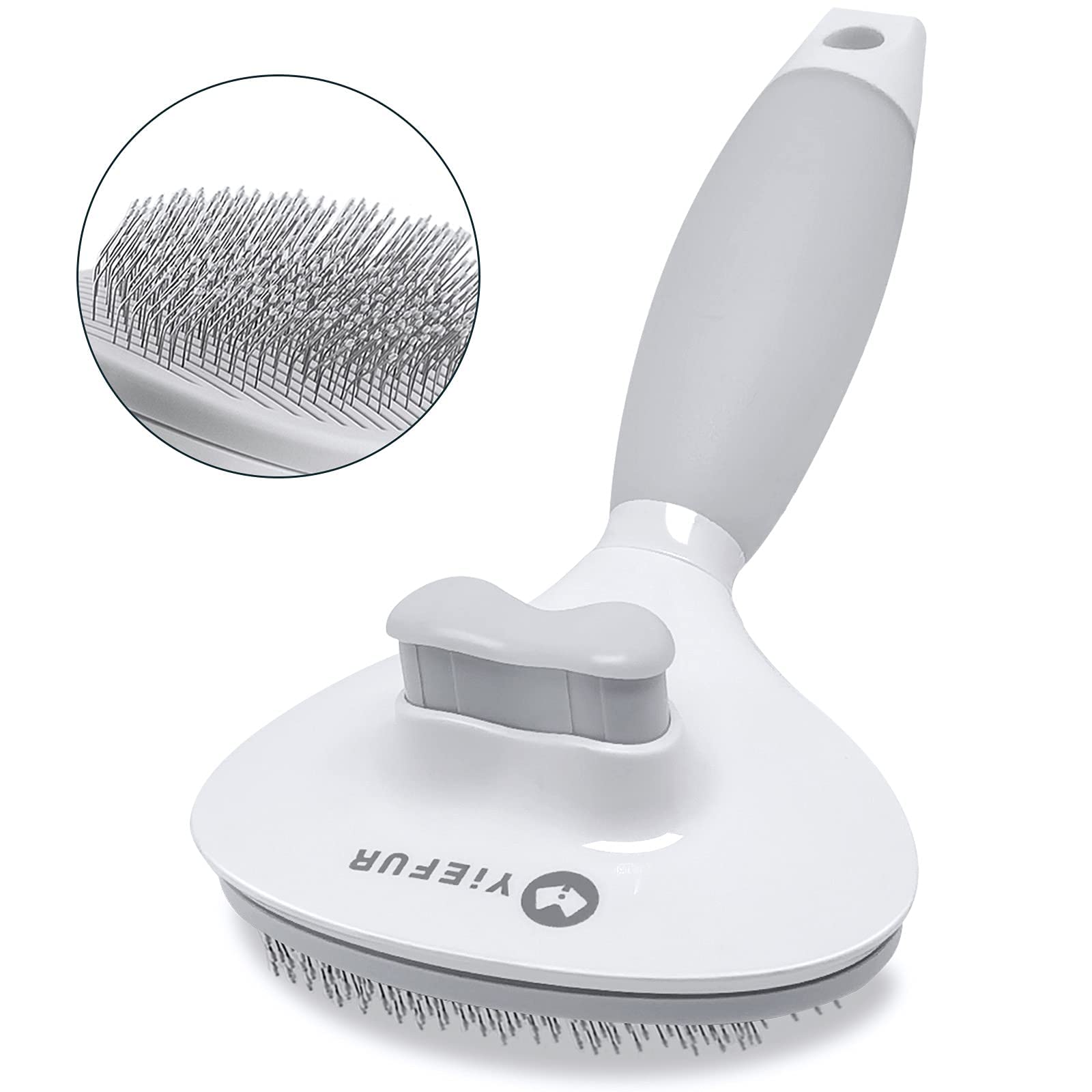 Aumuca Cat Brush for Shedding, Cat Brushes for Indoor Cats, Cat Brush for Long or Short Haired Cats, Cat Grooming Brush Cat Comb for Kitten Rabbit Massage Removes Loose Fur