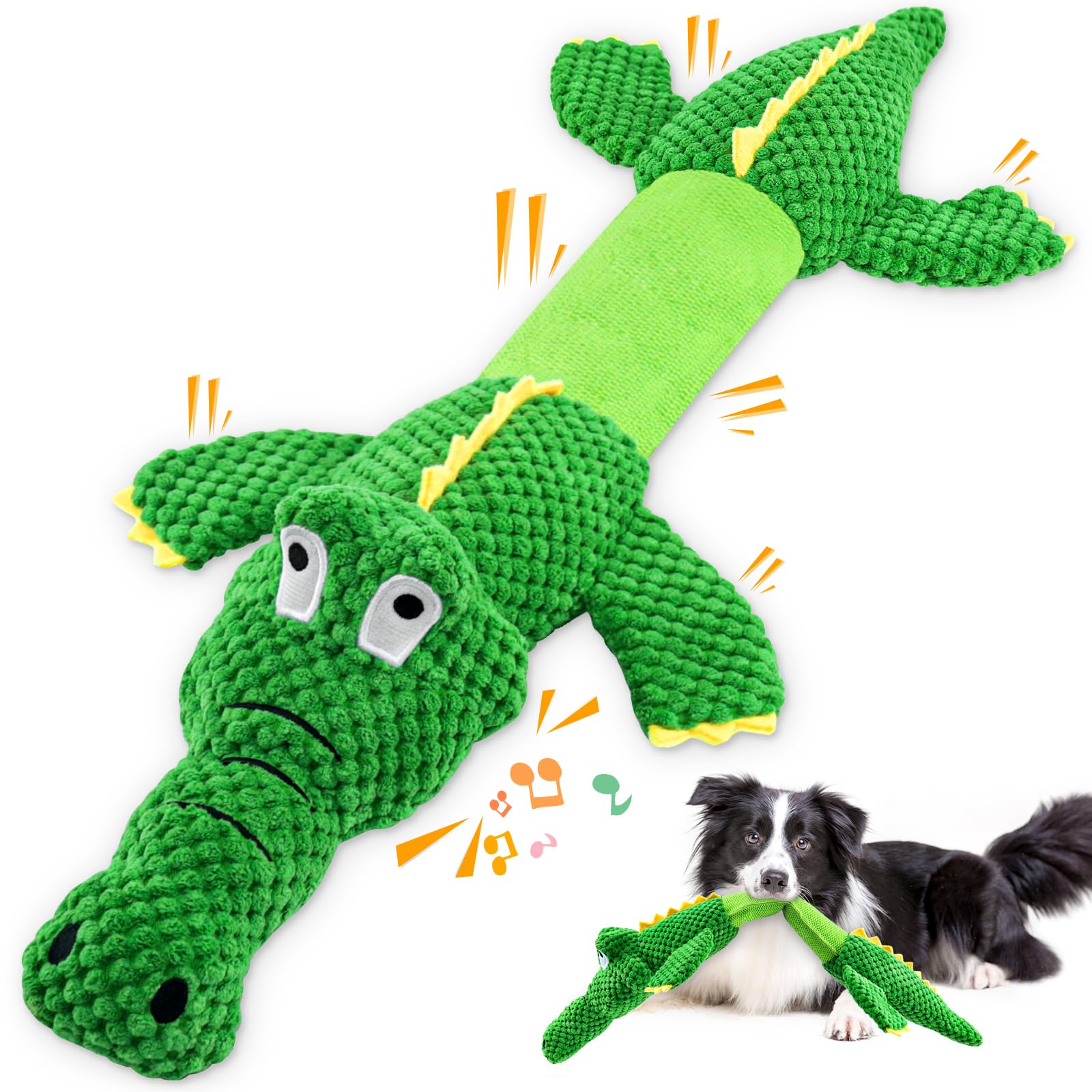 Zeaxuie 25 Pack Luxury Dog Chew Toys for Puppy, Dog Toys with Ropes, Treat Ball and Squeaky Puppy Toys for Teething Small Dogs