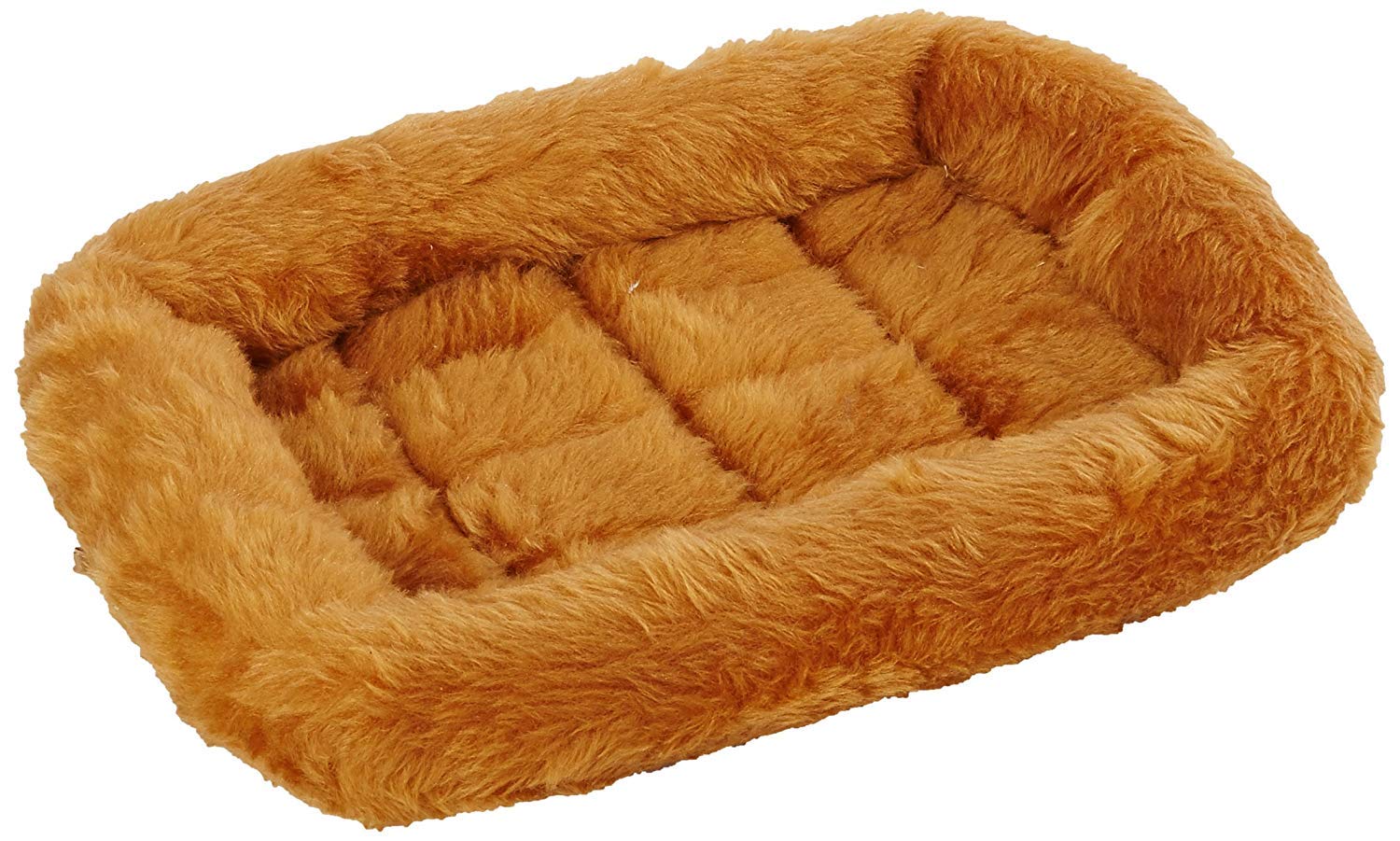 Enjoying Cat Mat Bed 10" x 15" Pet Bed with Pillow Around for Puppy Kitten Curled Sleeping Beds for Carrier/Crate Small Dog Cushion, Anti Skid Bottom, Small