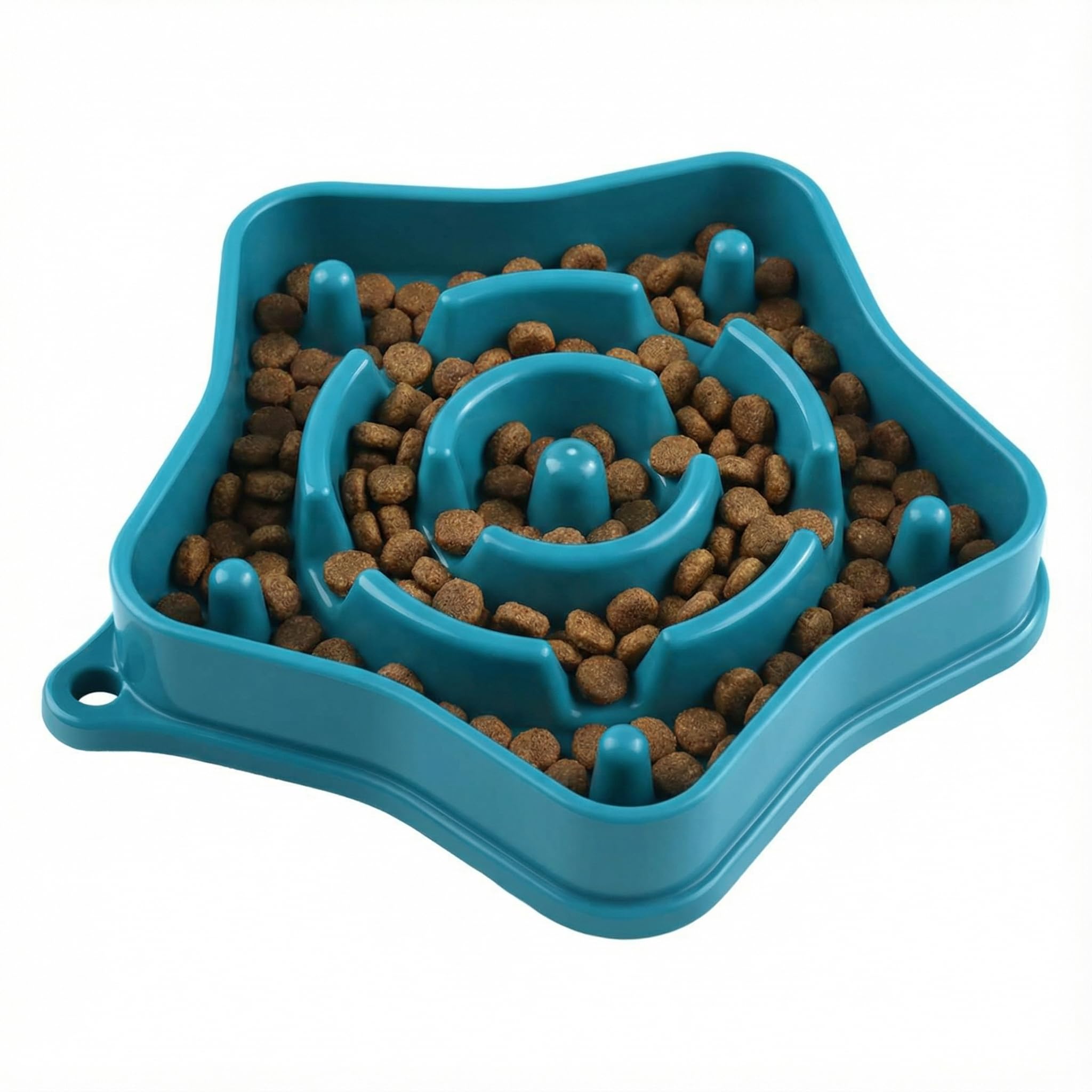 MateeyLife Slow Feeder Dog Bowls 2PCS, Anti-Choking Puzzle Dog Food Bowls, Anti-Slip Interactive Feeding Slow Down Eating, Bloat Stop Maze Dishes for Medium Breeds