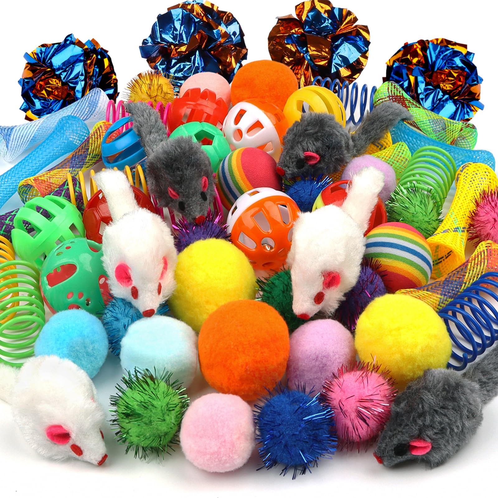 Fashion's Talk Cat Toys Variety Pack for Kitty 20 Pieces