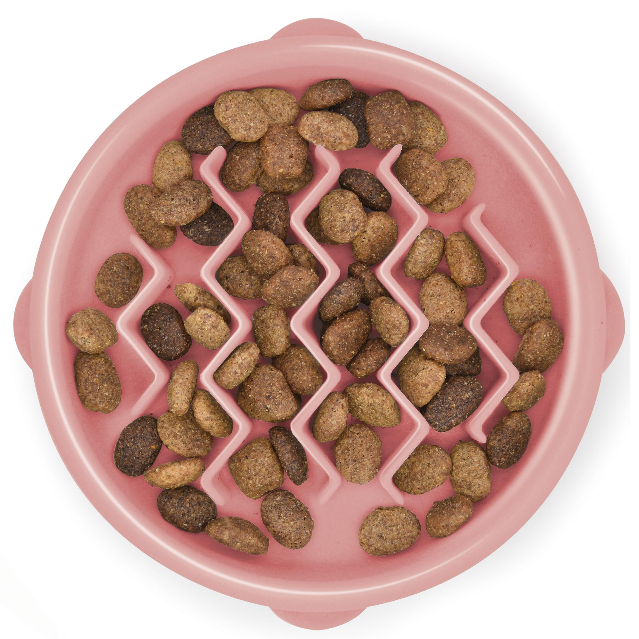 MateeyLife Slow Feeder Dog Bowls 2PCS, Anti-Choking Puzzle Dog Food Bowls, Anti-Slip Interactive Feeding Slow Down Eating, Bloat Stop Maze Dishes for Medium Breeds