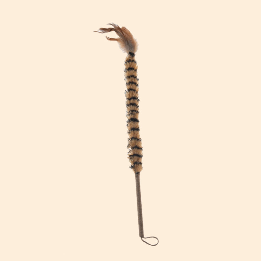 Interactive Feather Cat Wand Toy Set - Engaging Teaser Sticks with Bell for Kitten & Cat Play