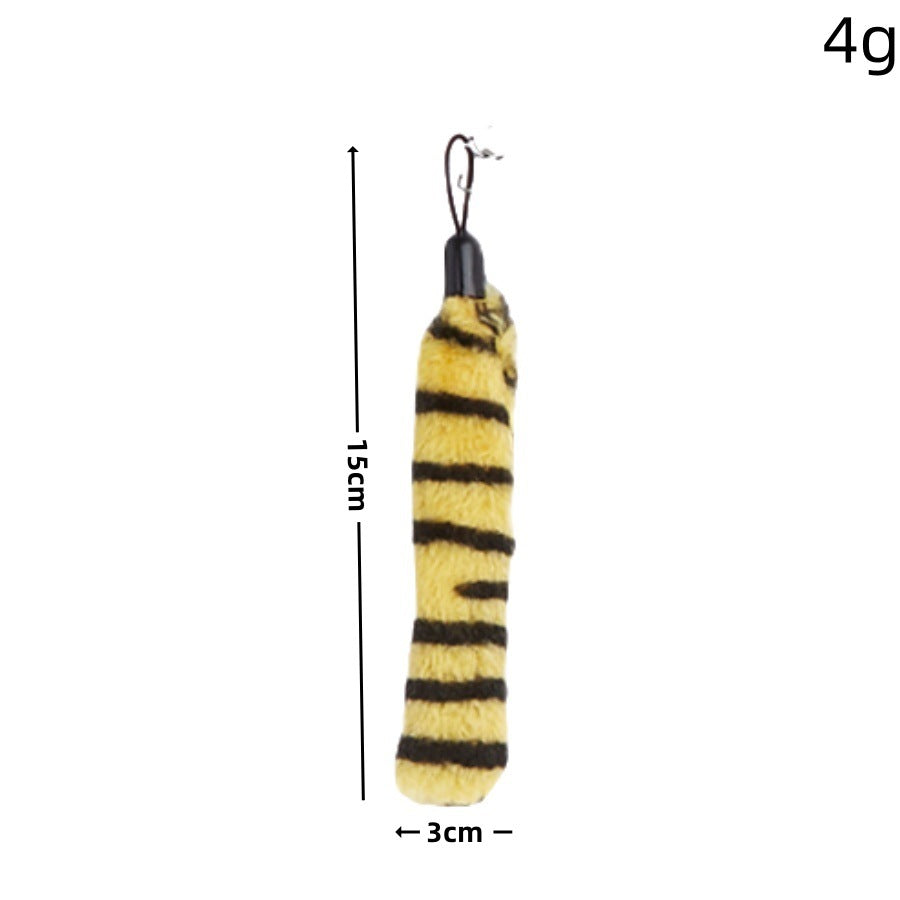 Interactive Feather Cat Teaser Refill Set - Assorted Insect & Bug Replacement Heads for Cat Wand Toys, Interactive Play for Kittens & Adult Cats