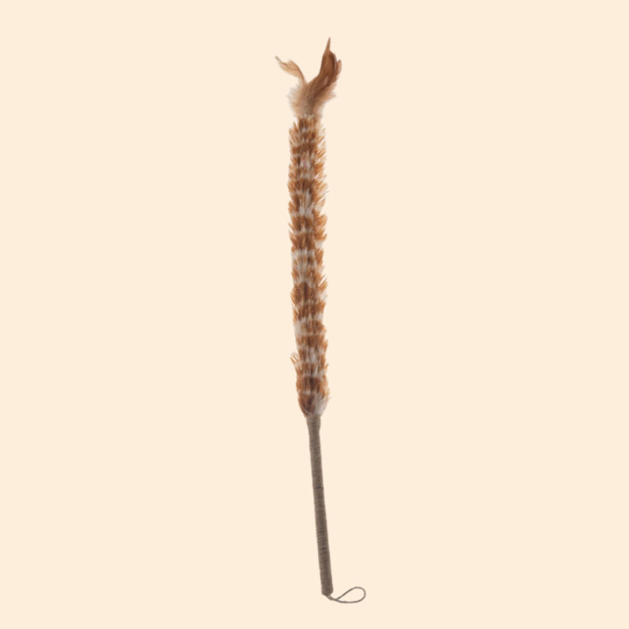 Interactive Feather Cat Wand Toy Set - Engaging Teaser Sticks with Bell for Kitten & Cat Play
