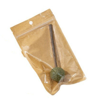Natural Silvervine Catnip Lollipop for Cats - Interactive Chew Toy & Dental Treat