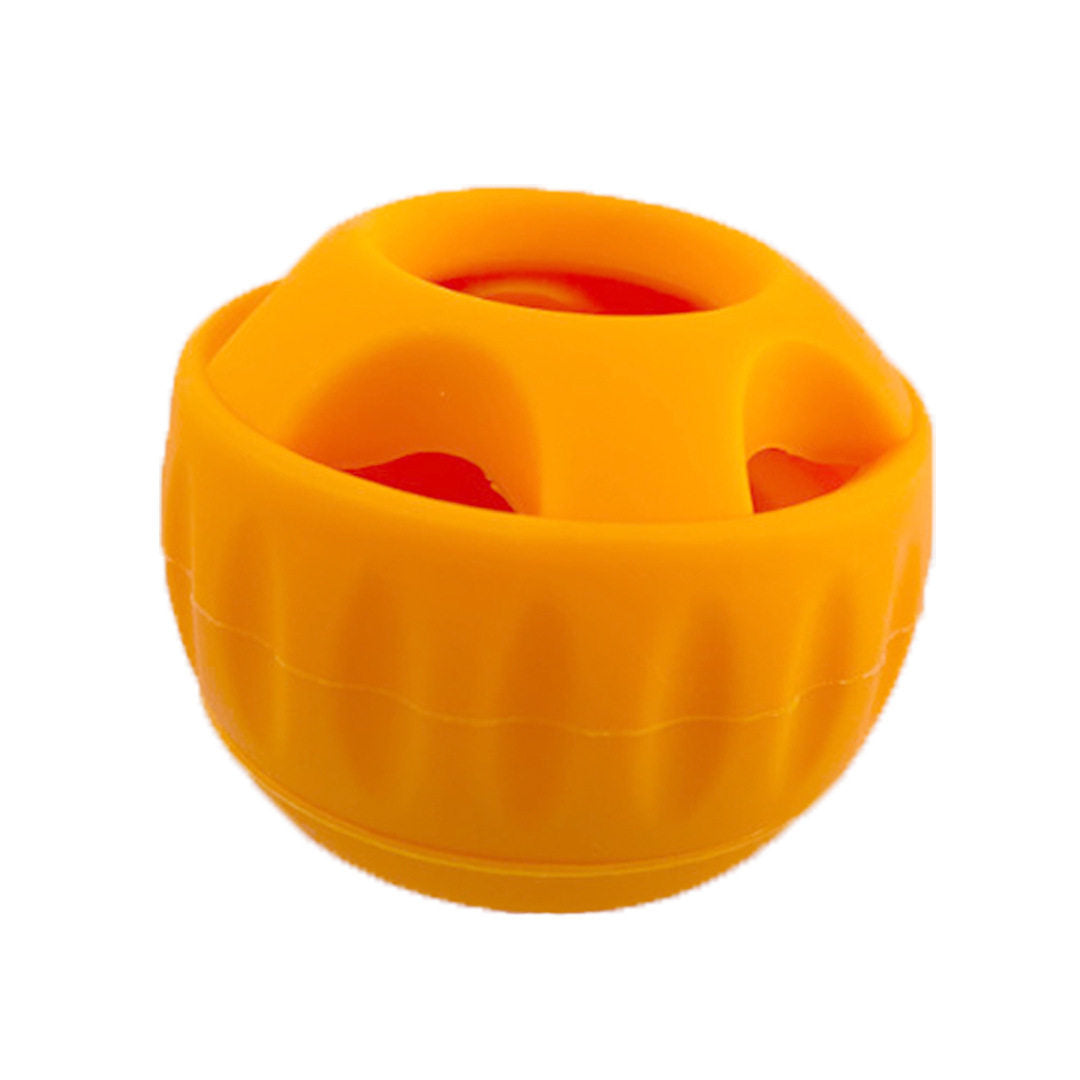 FUFUPET Pupsicle Dog Enrichment Toy | Reusable Fillable Treat Ball for Boredom & Anxiety Relief