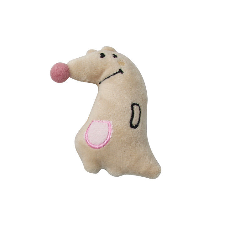 Cute Cartoon Plush Cat Toys with Catnip - Interactive Bite & Chew Toys for Kitten Self Play, Teeth Cleaning & Boredom Relief