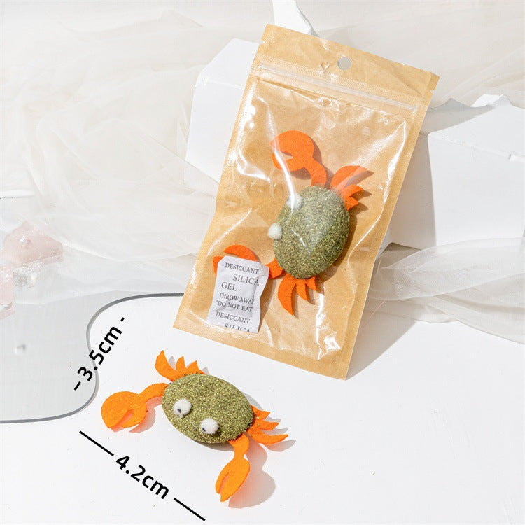 Catnip Toys for Cats, Interactive Kitten Toys with Feather, Natural Silvervine Cat Chew Toys for Teeth Cleaning, Boredom Relief & Indoor Cats Play