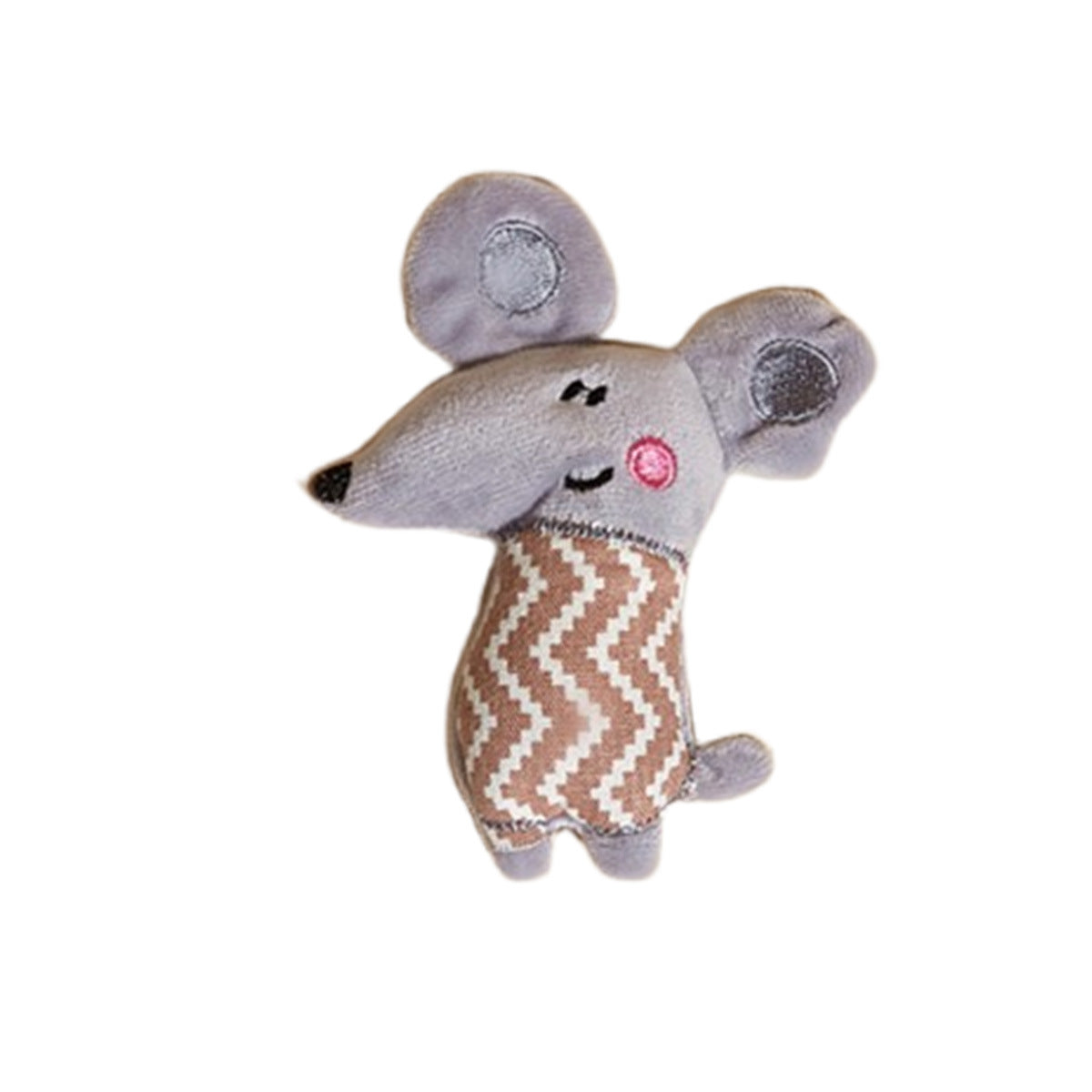 Cute Cartoon Plush Cat Toys with Catnip - Interactive Bite & Chew Toys for Kitten Self Play, Teeth Cleaning & Boredom Relief